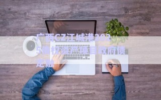 广西CZ江城港2025债权资产项目政府债定融
